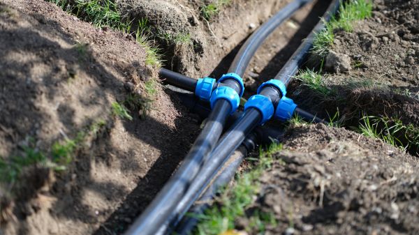 Underground Water Line Installation in Willoughby