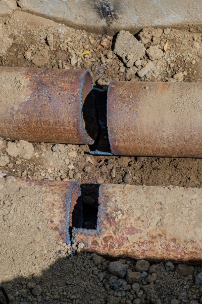 Corroded Pipe Repair in Willoughby