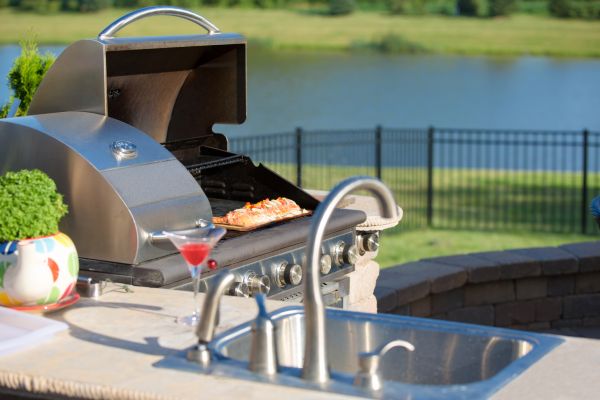 Cost of Outdoor Kitchen Plumbing in Willoughby